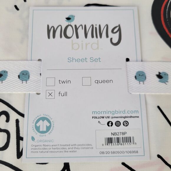 Morning Bird Hot Wheels Licensed 4pc FULL Sheets Set Organic 100% Cotton Racing - Picture 3 of 13